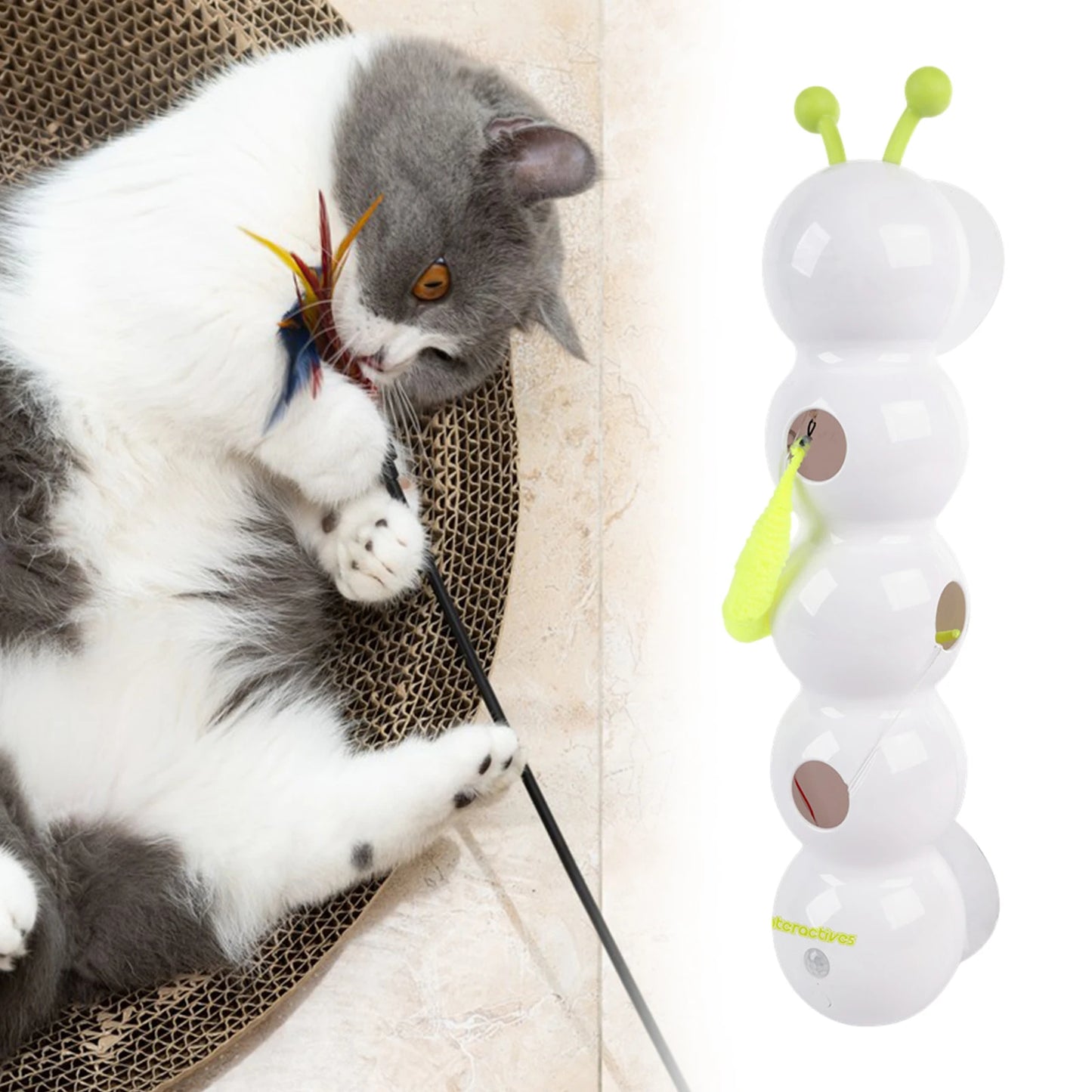 WhiskerWand Smart Teasing Cat Toy